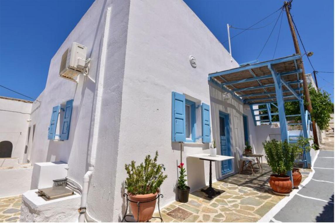 Traditional Cycladic House Tripití Eksteriør bilde